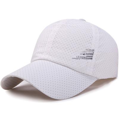 China Summer Men's And Women's Casual Hat Checked Outdoor Thin Net Yarn Quick-drying Fishing Hat for sale