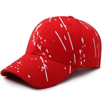 China Men's And Women's Graffiti Sports Hat Checked Casual Outdoor Hippie Print Hat Sun Hat for sale