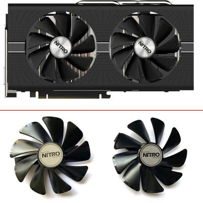 China DC 12V 0.42A 4 PIN For Sapphire RX480 NITRO 8G RX 470 Graphics Card 95mm/8G D5 RX580 Fan CF1015H12D 4G GDDR5 RX570 4G Graphics Card for sale