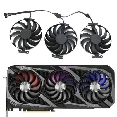 China 95mm Graphics Card T129215SU 12V 0.5A 7 Pin Graphic Card Cooler Fans for ASUS ROG fan 3080 3090 OC GeForce RTX 3060 Ti 3070 for sale