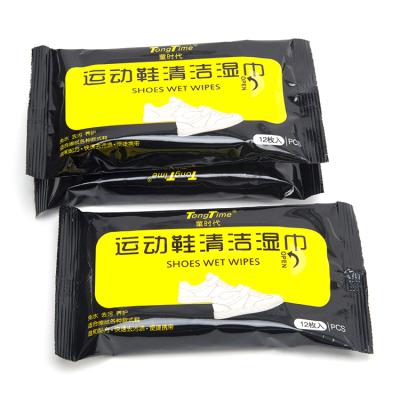 China Custom Wet Cleaning Wipes Cleaning Stains Shoes Wipe Cleaning for sale