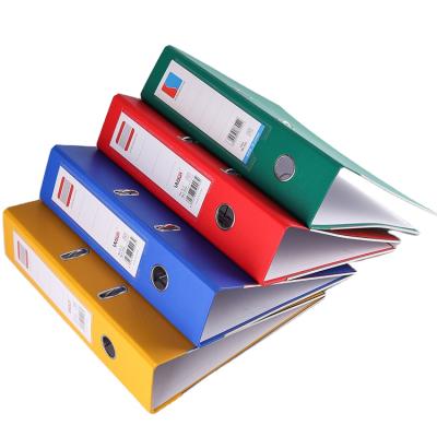 China Fancy A4 2 Hole Ring Binder D Clip Eco - Friendly Cost Effective Folders Lever Arch Folder for sale