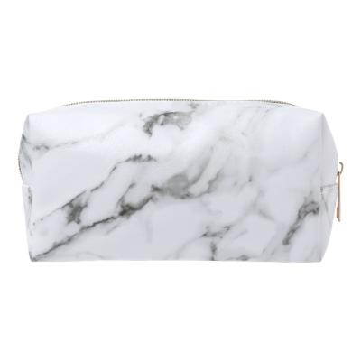 China New Product Waterproof Ideas Marble Pencil Bag Custom Logo Pencil Case Pattern Leather Pencil Case for sale