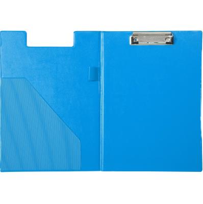 China A4 Powder Contract Report Clip Folder Eco-friendly Double Folding Plastic Writing Board for sale