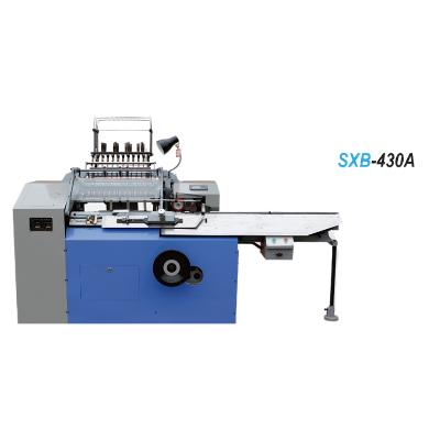 China HL-SXB-430A printing shops program note semi-automatic book binding machine/binding machine exercise book binding machine for sale