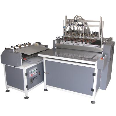 China HL-M500A semi-automatic print shops book cover making machine for sale