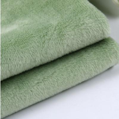 China Shrink-Resistant Combed Velvet Fabric Plus Warm Velvet Sweater Fabric Does Not Fade , Polyester Fabric for sale