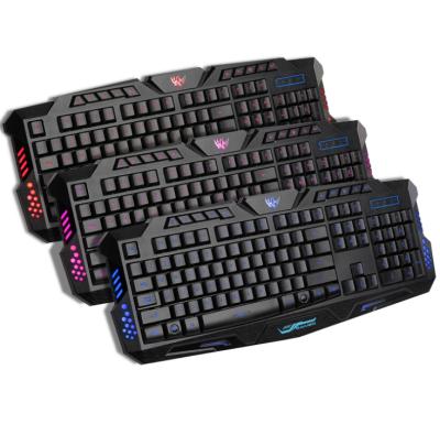 China Wired Optical Backlight 3colors Led Feel Mechanical Gaming Keyboard For Gaming for sale