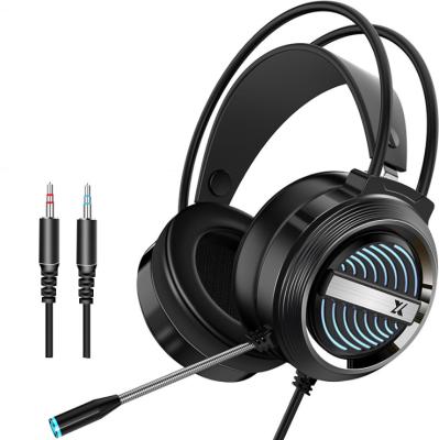 China New Design Wired Earphone 7.1 Gaming Headset With Mic For Computer for sale