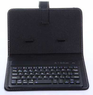 China Wireless Smart Cell Phone Keyboard Case / Cell Phone Leather Case With Wired Keyboard for sale