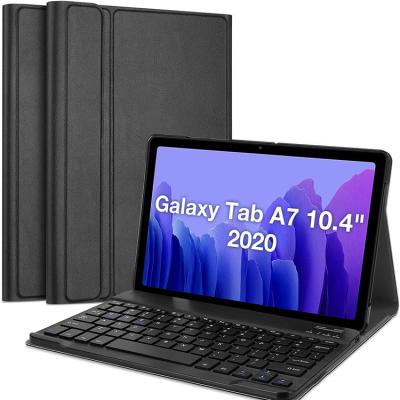 China 10.4 Inch A7 T500/T505 Plastic Tablet BT Keyboard Tab A Case Removable CPU Holder Shockproof For Samsung for sale