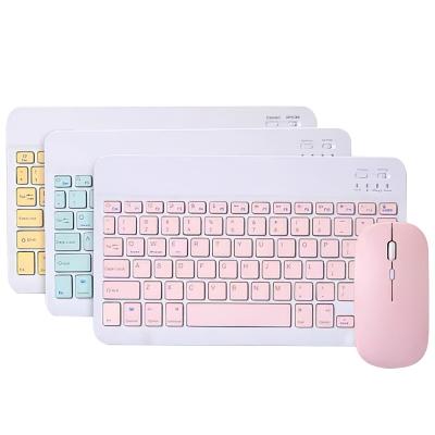 China Study Slim Portable Mini Tablet BT Hot Selling Ultrathin Student Wireless Keyboard Combos For Mac PC iPhone iPad IOS for sale