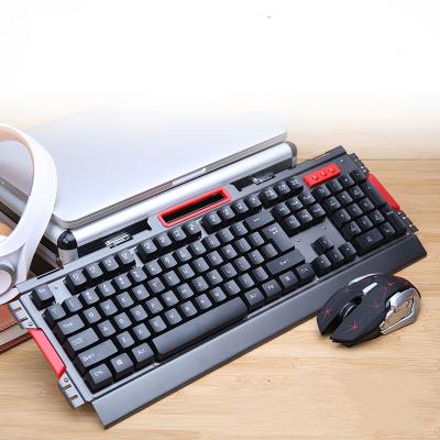 China For 2021 New Game Model 104 Keys 2.4g Wireless Gaming Keyboard And Mouse Combo With Multimedia Keys for sale