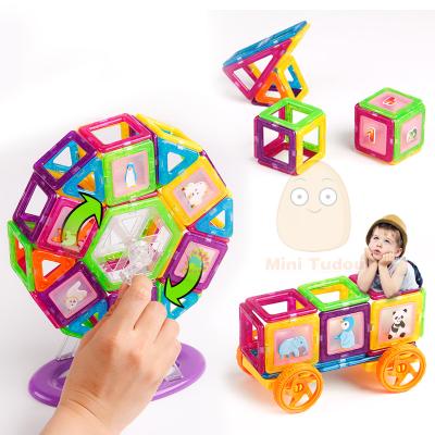 China 200pcs Mini Magnetic Blocks Building Blocks Building Blocks Toy Bricks Magnet Designer 3D Diy toys for sale