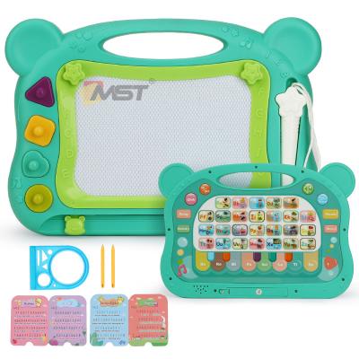 China PVC Painting Learn Educational Toy Magnetic Drawing Board Children's Multifunctional Double-Sided Studying Drawing Board for sale