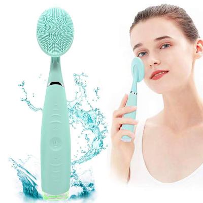 China Wholesale USB Rechargeable Silicone DEEP CLEANING Waterproof Deep Cleansing Facial Cleansing Brush for sale