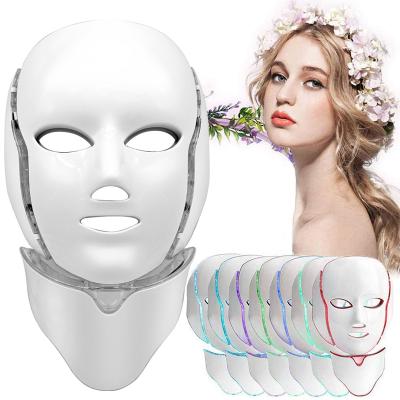 China Skin Tightening Acne Reduction Skin Rejuvenation Therapy Face Led Light Facial Mask for sale