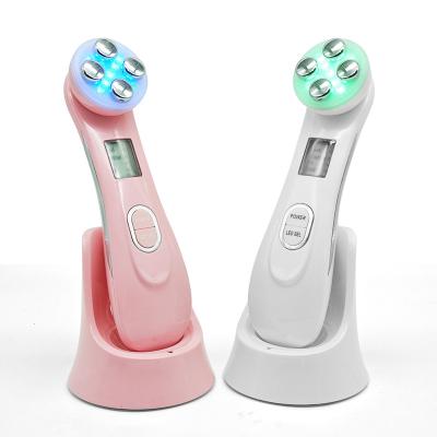 China Skin Tightening Multifunctional Face Lifting EMS RF Therapy Beauty Instrument For Women Home Use for sale