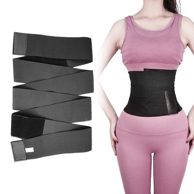 China Antibacterial Elastic Band Belly Wrap For Weight Loss Tummy Stomach Belt Body Shaperwear Flat Waist Trainer For Women for sale