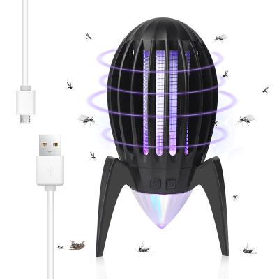 China Waterproof Electric Rechargeable Mosquito Killer Lamp Flying Insect Zapper For Indoor And Outdoor for sale