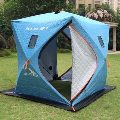 China Extended Type Keep Warm Travel Camping Tent Waterproof Outdoor Camping Tent Ice Fishing Tents for sale