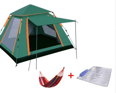 China Extended Type Family 3-4 Person House Automatic Instant Pop Up Camping Tent Outdoor Sport Tent for sale