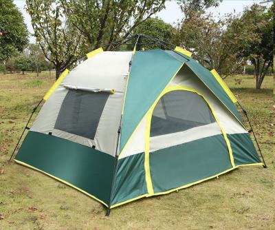 China Extended type lightweight automatic camping tent for 2-3-4 person family outdoor travel hiking outdoor tent camping tent for sale