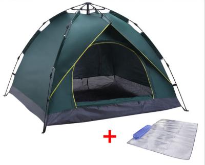 China Extended type automatic camping tent for 2-3-4 person family outdoor travel hiking tent outdoor camping tent for sale