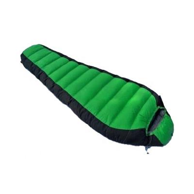 China Mummy Winter Adult Outdoor Camping Goose Down Sleeping Bag Wholesaler for sale