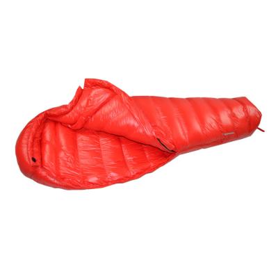 China Custom Mummy High Quality Army 1000g 800 Power Ultra Light Rising Filling Sleeping Bag For Cold Weather Camping for sale