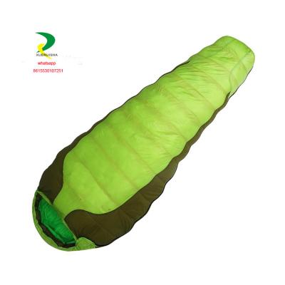 China Top Quality Mommy Success Tear Stop Wide Duck and National Passionate 95% Extra Long Duck Down Goose Mommy Sleeping Bag for Extreme Cold for sale