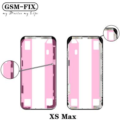 China High Quality Original Phone LCD Repair GSM-FIX Replacement For iPhone XS MAX Frame Assembly With Hot Glue for sale