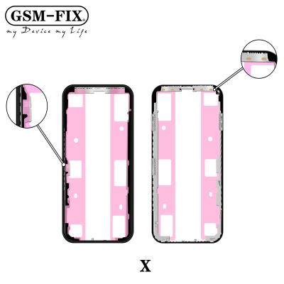 China GSM-FIX Phone LCD Repair Drop Shipping Glue Adhesive iPhone Series Middle Bezel Replacement Glass Sight for sale