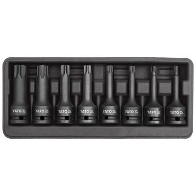 China HEX IMPACT BIT SOCKET SET 8PCS TORX 1/2