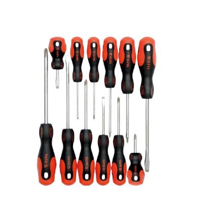 China Auto Repair YATO SCREWDRIVER SET 12PCS AUTO REPAIR FACTORY INDUSTRY PROFESSIONAL YT-2787 for sale