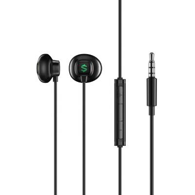 China Original XIOMI MI Black In-Ear Shark 3.5mm Gaming Earphone Headset with 14mm Big Driver Unit, Lightweight Semi-In-Ear Design for sale