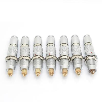 China Zócalo de vaivén 2 a del enchufe de la Uno mismo-cerradura de la serie del HUEVO 0B de FGG conector pin 9 compatible en venta