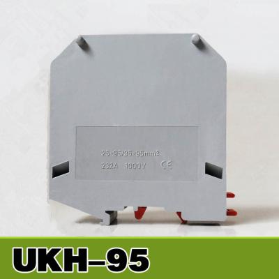 China UKH-95 UK95N UK Series DIN Rail Screw Clamp Terminal Blocks for sale