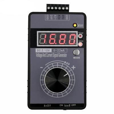 China 0-5V 0-10V 4-20mA Signal Generator Adjustable Voltage Current Signal -10V 0-22mA Source Simulator for sale