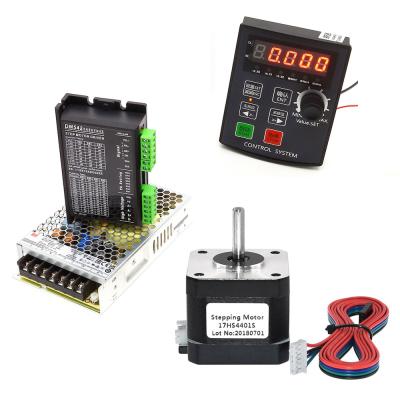 China Motor Controller Kit HF020 Five Digit display Nema 17 Stepper Motor For CNC Milling Machine 3D Printer for sale