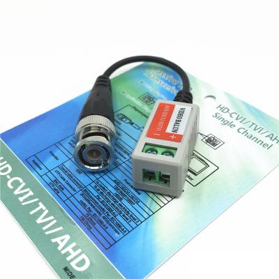 China Camera CCTV HD CVI / TVI / AHD HD Video BNC Balun Teminal Blocks to Passive UTP Transceiver Twisted Cable for sale