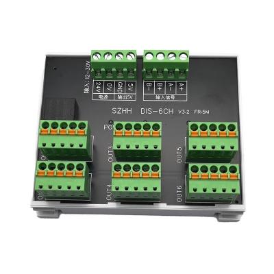 China Stepping Timing Motor Pulse Singals Splitter Distributor 1 In 6 Out To Control Servo Drivers for sale