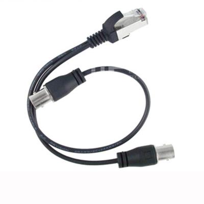 China RJ48 RJ-48 to BNC Adapter Converter Cable for All of T1 E1 Cards TE110P TE410 TE405 TE420 for sale