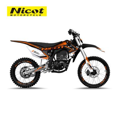 China PP Plastic+Steel Chassis Nicot Moto EBeast Super Power 12kw Motor Motocross Electric Dirt Bike Motorcycle For Adult for sale