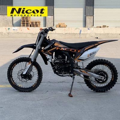 China PP Plastic+Steel Frame PP Plastic+Steel Electric Bike Motocross Super Power Dirt Bike Electric Dirt Bike For Racing 12kw for sale