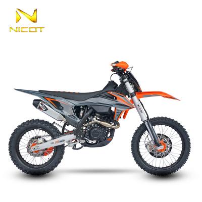 China PP Plastic+Steel Chassis Nicot KF450NU 194MQ 450cc Dirt Bike Motocross 450cc Enduro Dirt Bike Dirt Bike With Zongshen NC450U Engine Water Cooling for sale