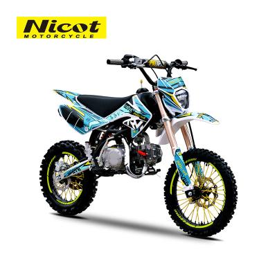 China PP Plastic+Steel Chassis Pit Bike 150cc Dirt Bikes Two Wheels Motocross 156FMJ Cheap Pit Bikes for sale