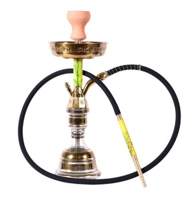 China High End Colorful Bottle Mini Hookah Stainless Steel Hubbly Portable Sparkling Hookah Smoking Set for sale