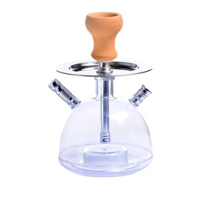 China Wholesale high quality lighting shisha hookah set sheesha hookah set plastic material Anho tobacco hookah smoking set with led light for sale