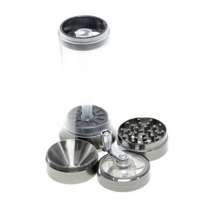 China Plastic Crank Sealed Herb Grinder Accessories Custom Logo New Zinc From Anho for sale